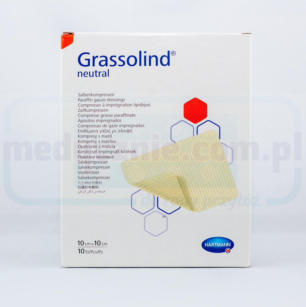 Grassolind 10 * 10cm arde pansament 1pc